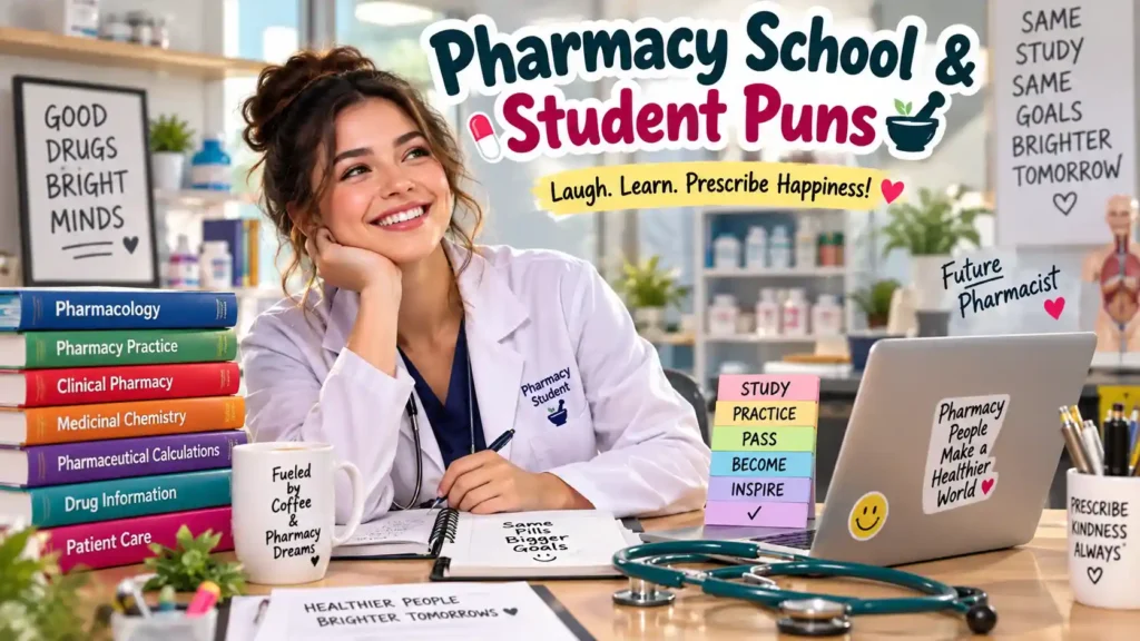 Pharmacy School & Student Puns