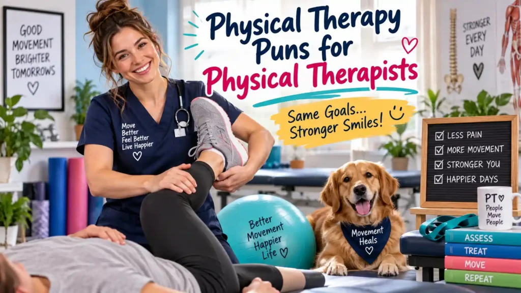 Physical Therapy Puns for Physical Therapists