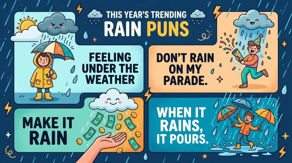 Trending Rain Puns This Year
