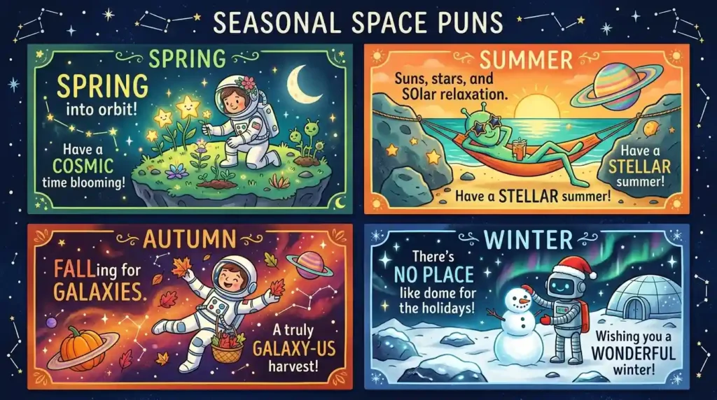  Seasonal Space Puns