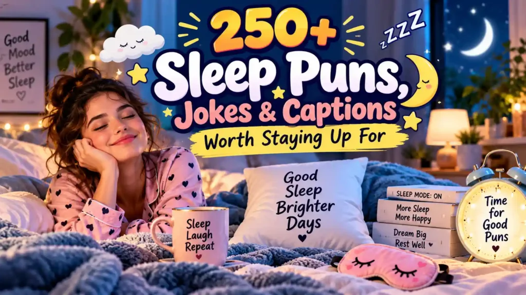 sleep puns