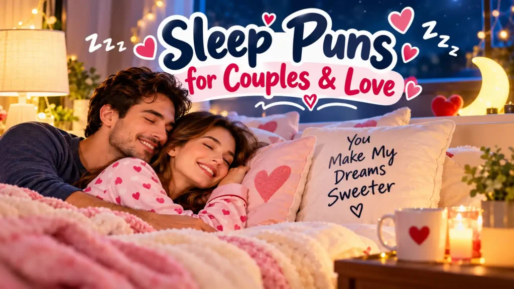 Sleep Puns for Couples & Love