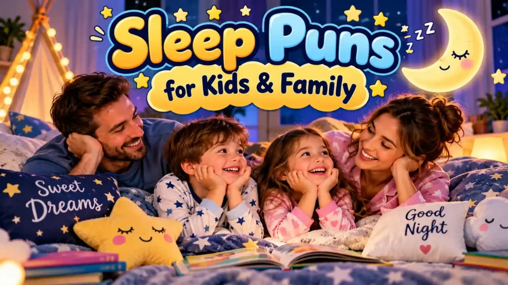 Sleep Puns for Kids & Family