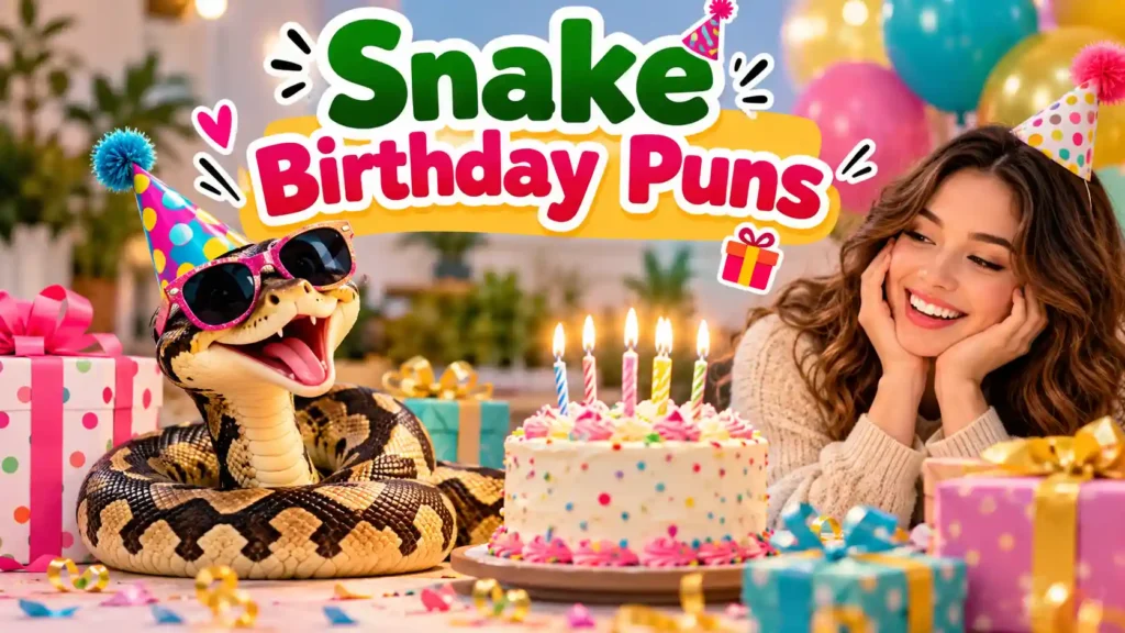 Snake Birthday Puns