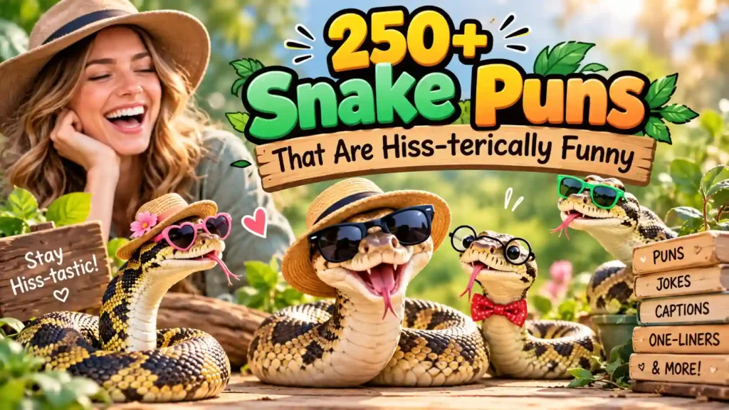 snake puns