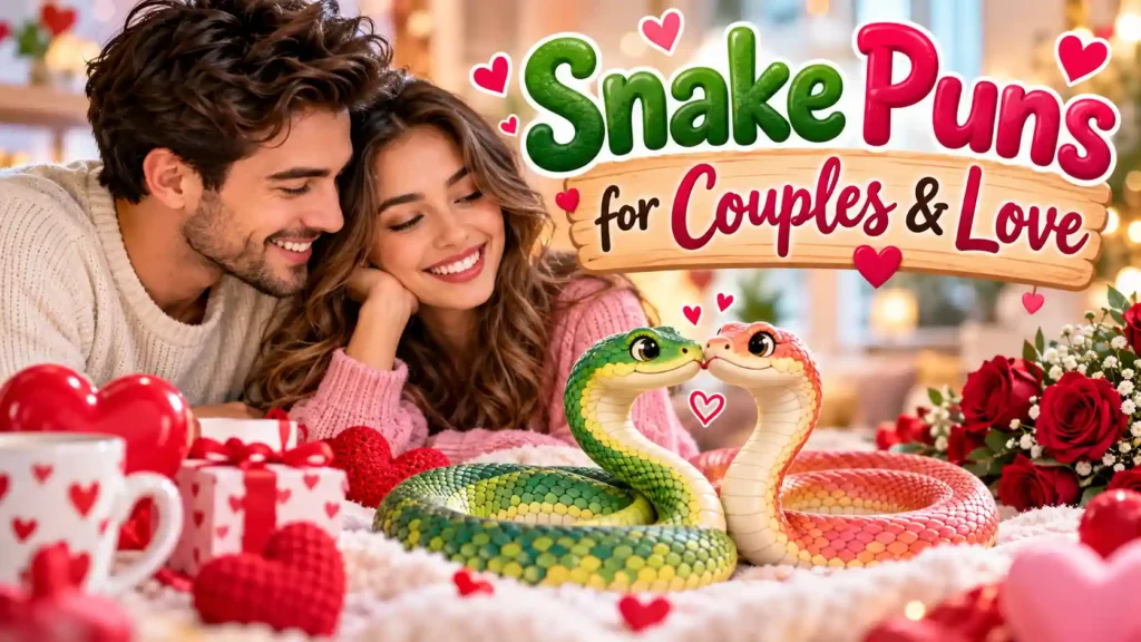  Snake Puns for Couples & Love