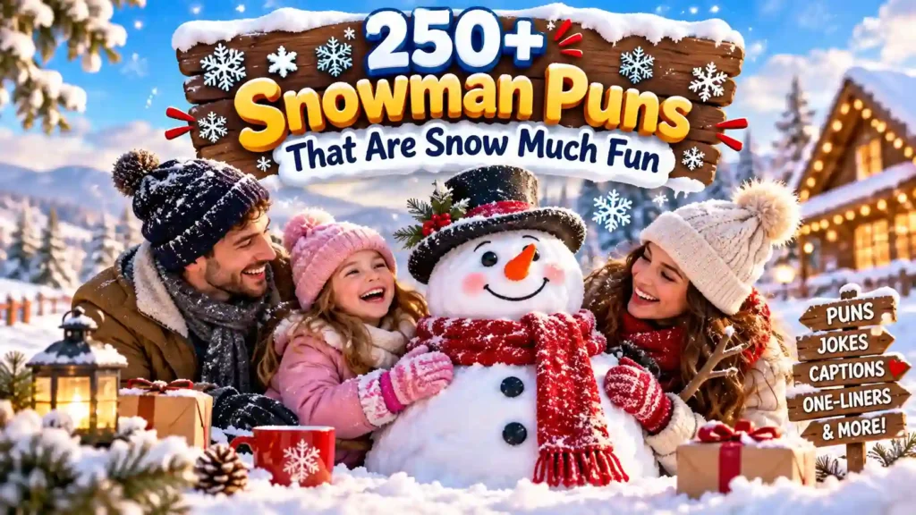 snowman puns
