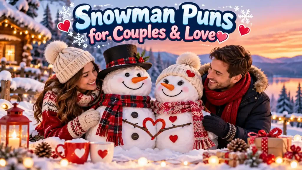 Snowman Puns for Couples & Love
