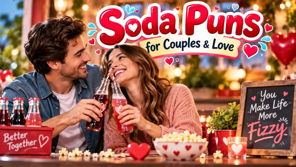  Soda Puns for Couples & Love
