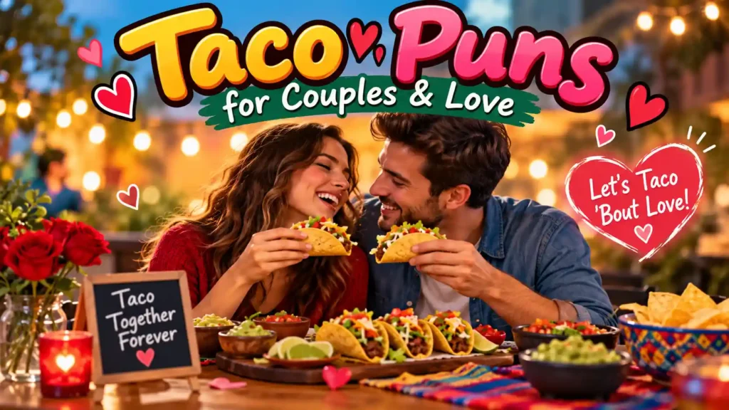 Taco Puns for Couples & Love