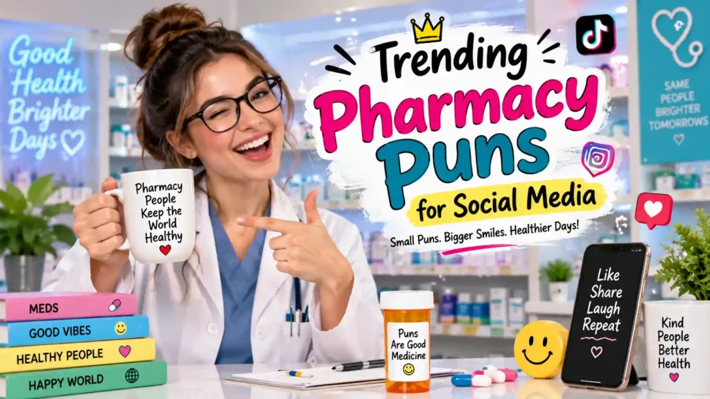 Trending Pharmacy Puns for Social Media