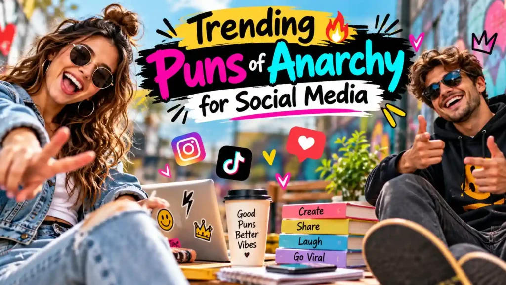 Trending Puns of Anarchy for Social Media