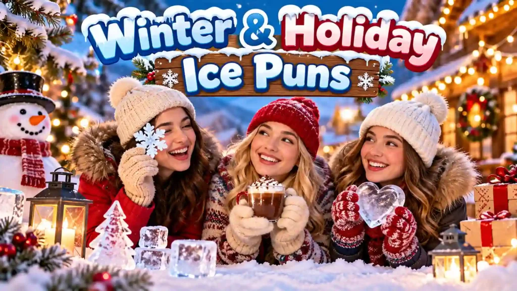 Winter & Holiday Ice Puns