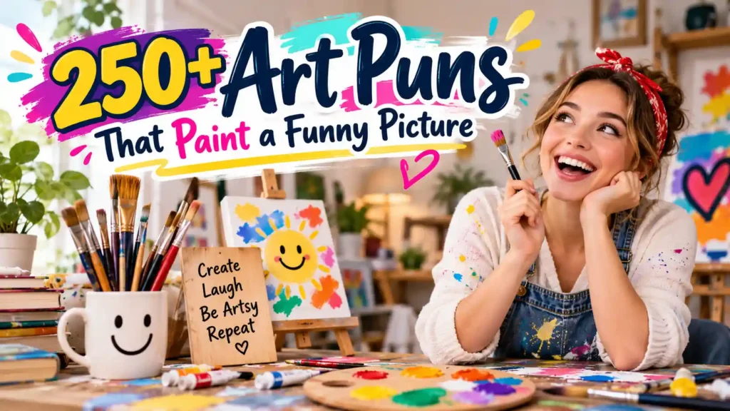 art puns