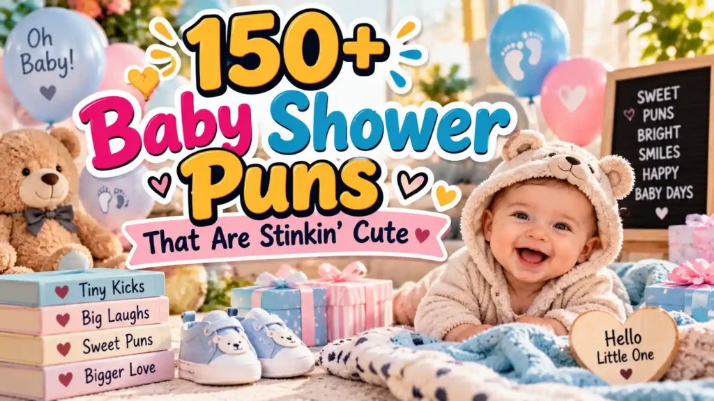 baby shower puns