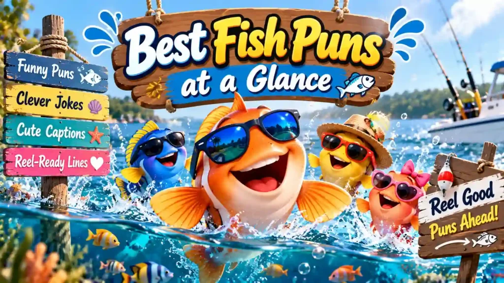 Best Fish Puns at a Glance
