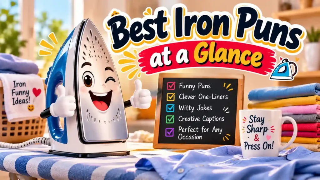 Best Iron Puns at a Glance