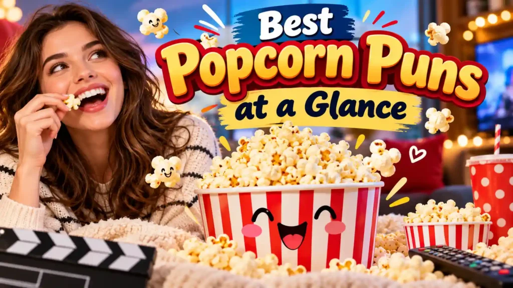 Best Popcorn Puns at a Glance