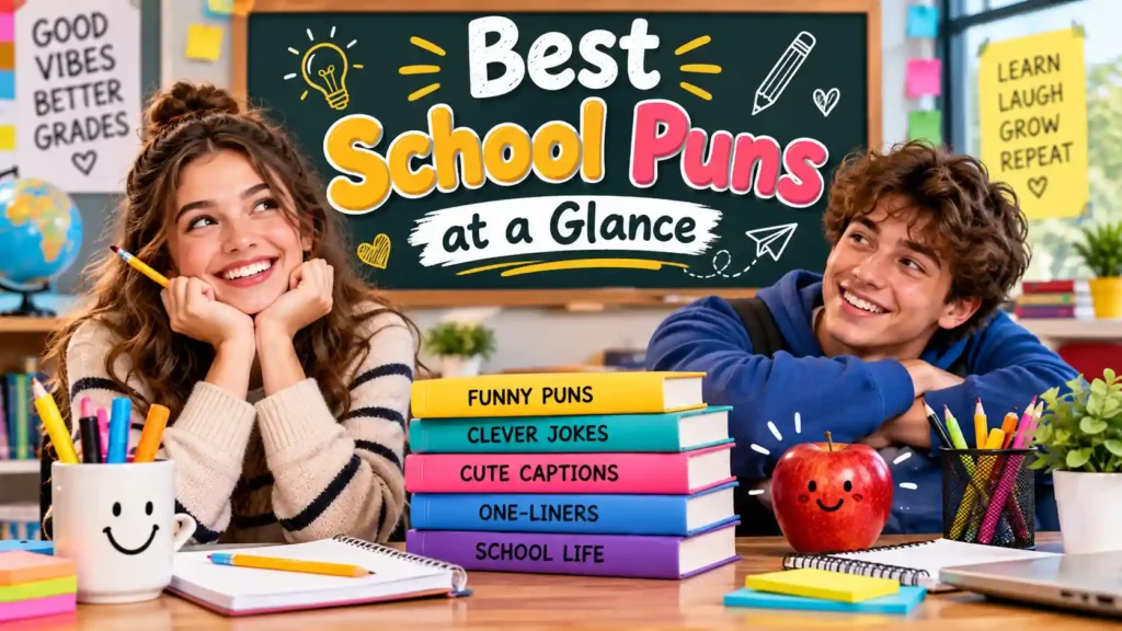 Best School Puns at a Glance