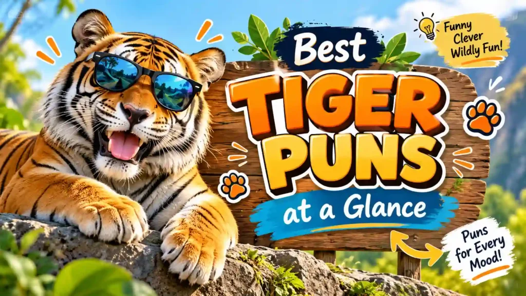  Best Tiger Puns at a Glance