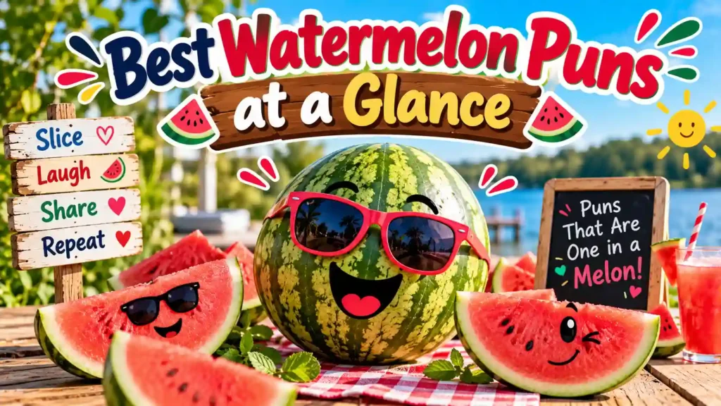 Best Watermelon Puns at a Glance