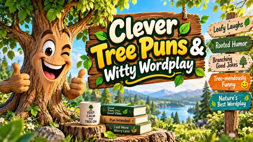 Clever Tree Puns & Witty Wordplay