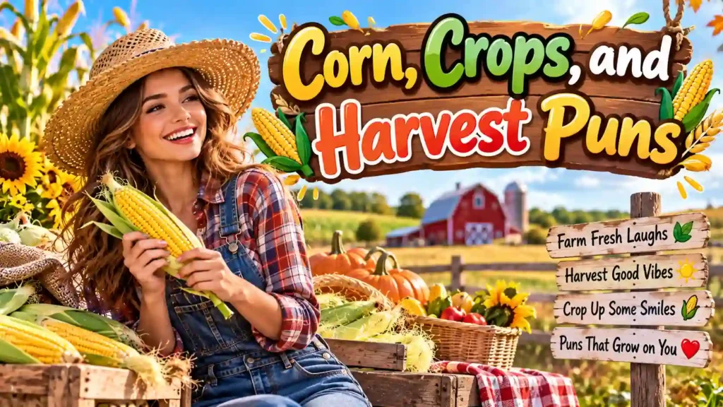 Corn, Crops, and Harvest Puns