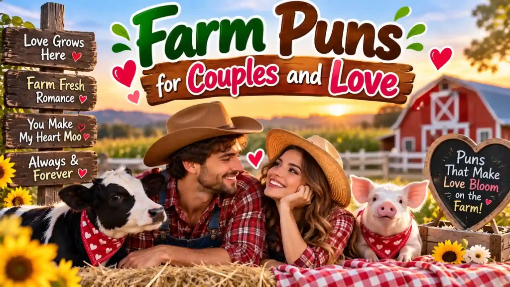 Farm Puns for Couples and Love