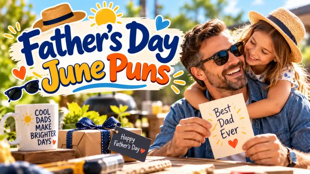 Father&rsquo;s Day June Puns