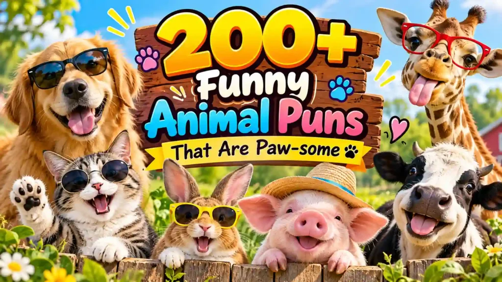 funny animal puns