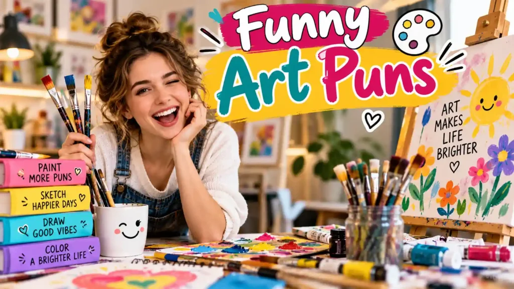 Funny Art Puns