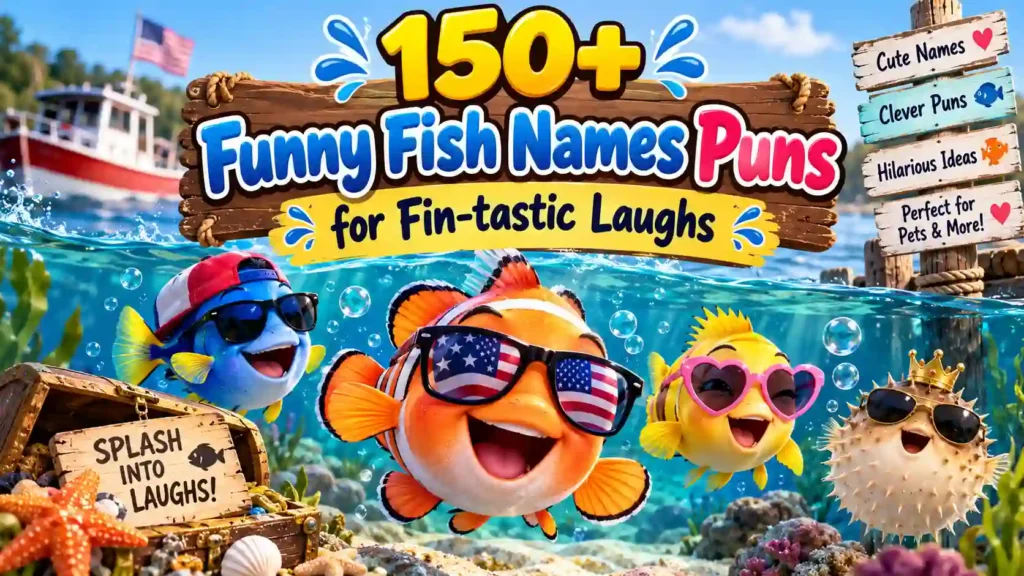 funny fish names puns