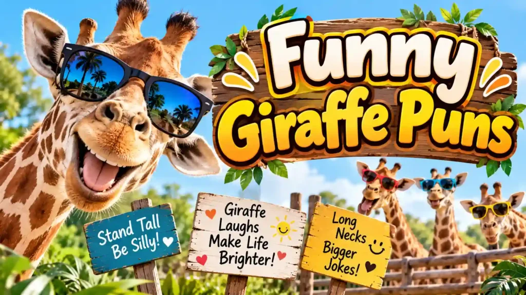 Funny Giraffe Puns