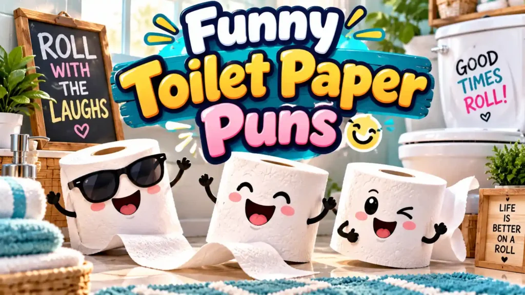 Funny Toilet Paper Puns