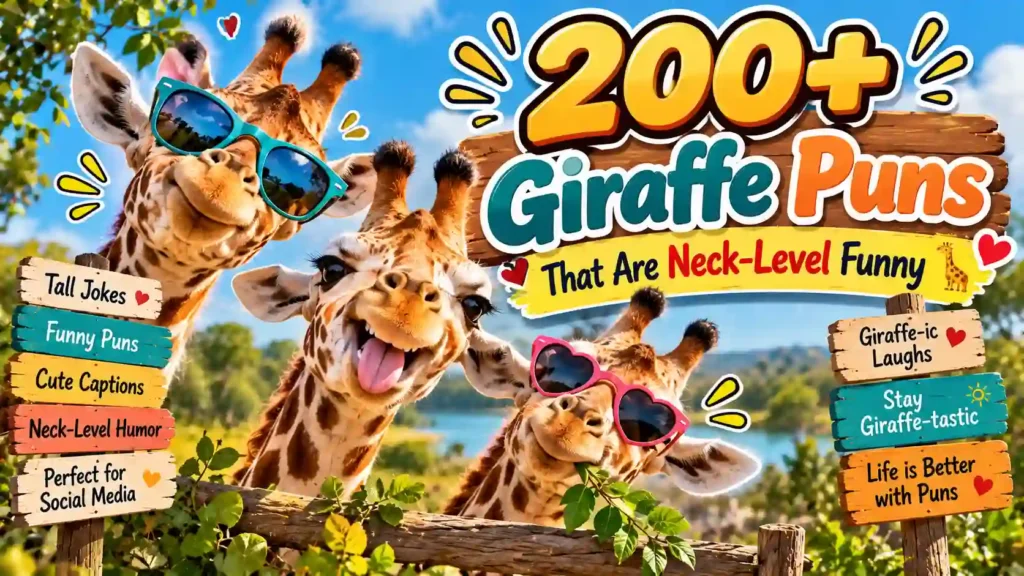 giraffe puns
