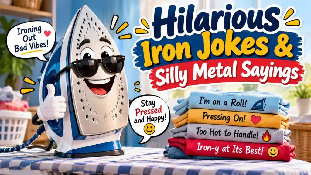 Hilarious Iron Jokes & Silly Metal Sayings