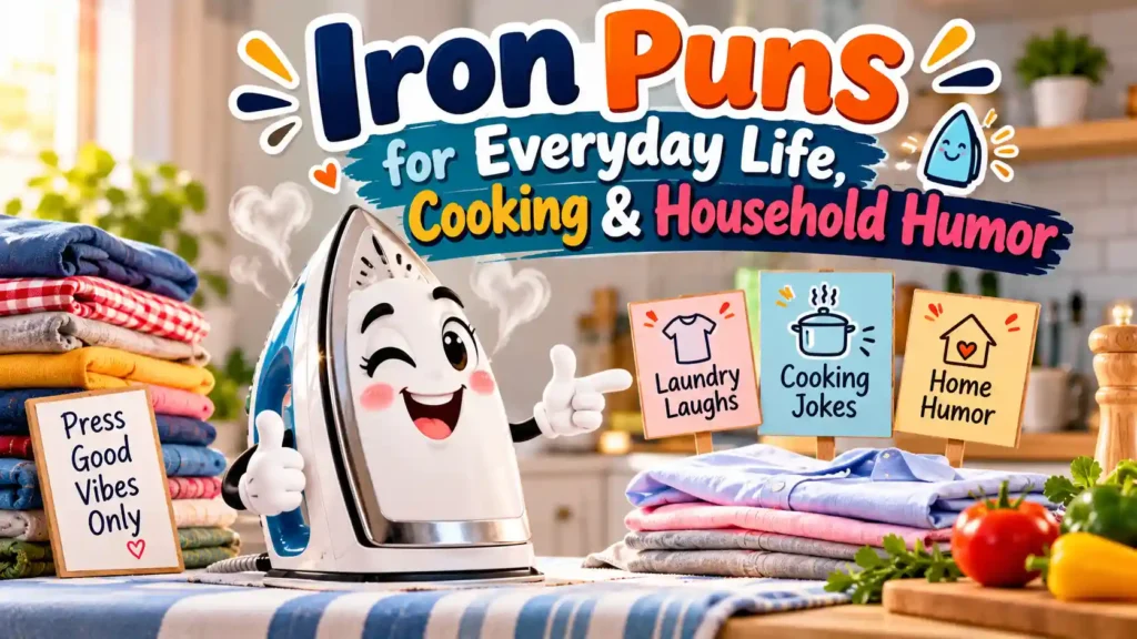 Iron Puns for Everyday Life, Cooking & Household Humor