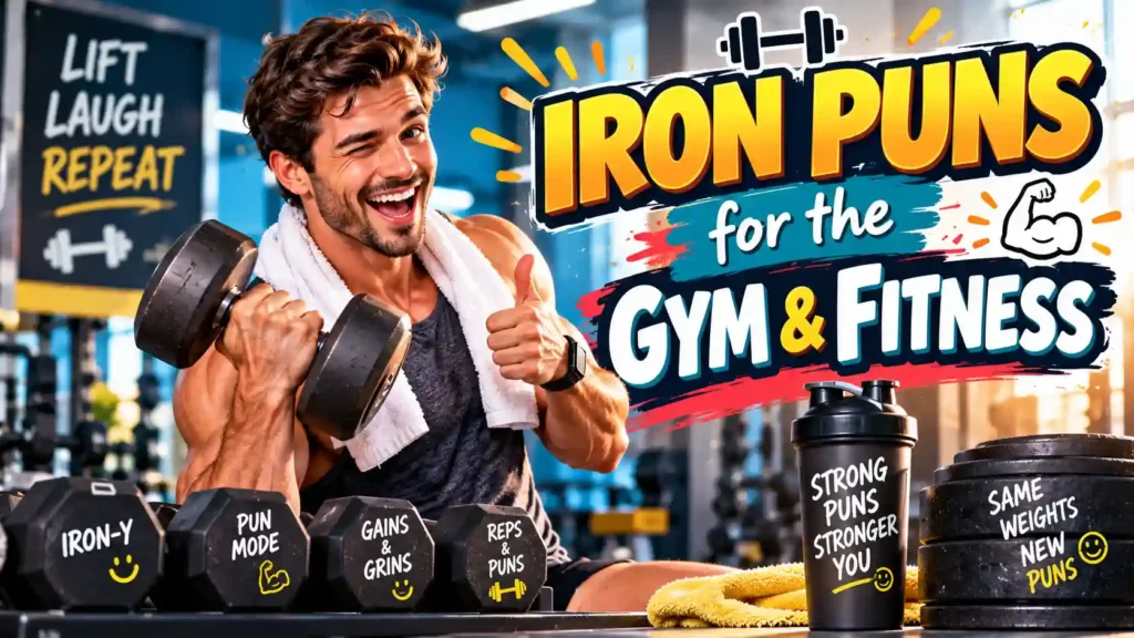  Iron Puns for the Gym & Fitness