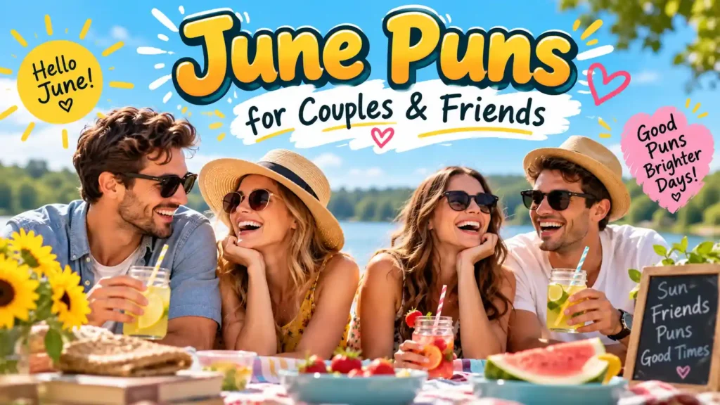June Puns for Couples & Friends