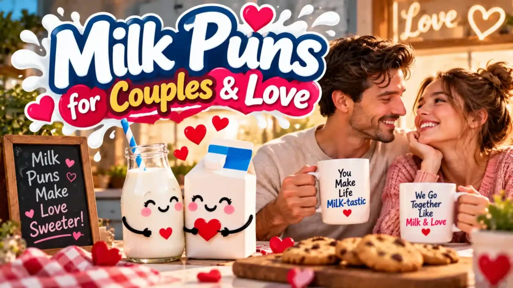 Milk Puns for Couples & Love