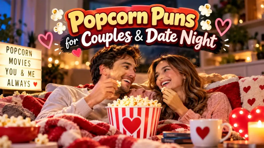 Popcorn Puns for Couples & Date Night