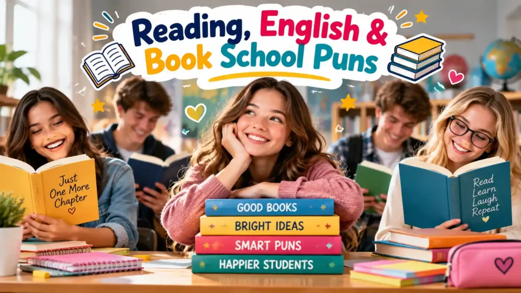 Reading, English & Book School Puns