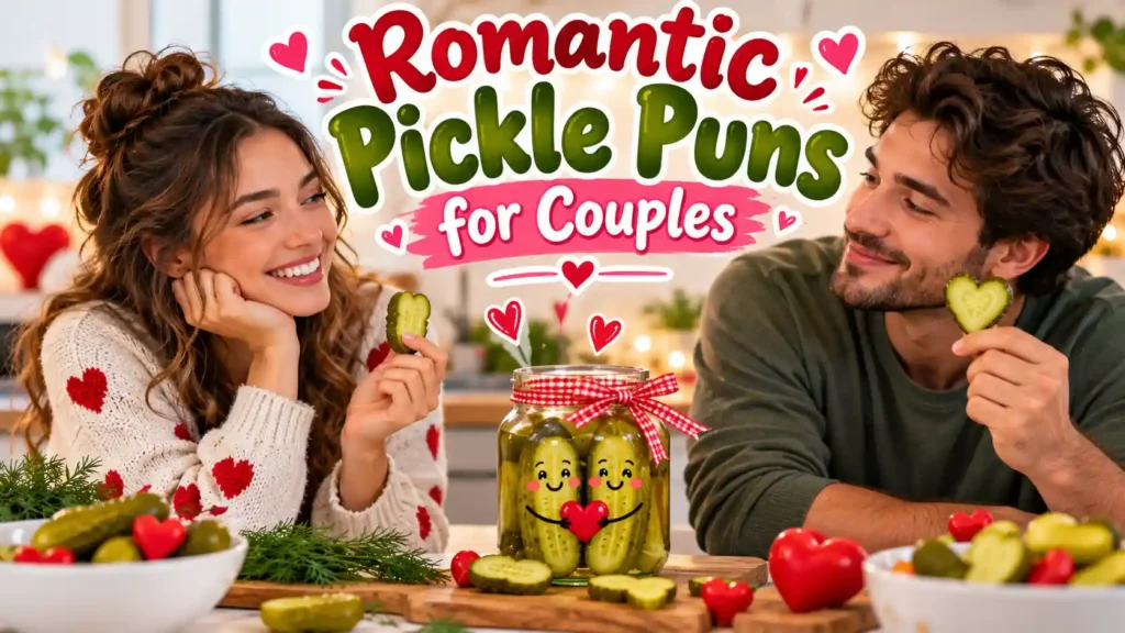 Romantic Pickle Puns for Couples