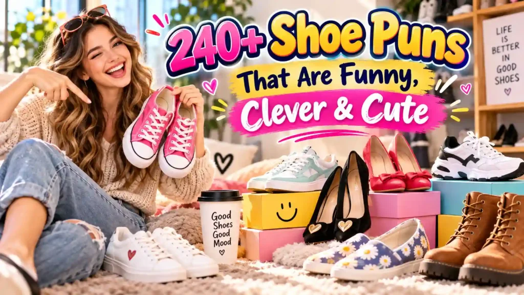 shoe puns