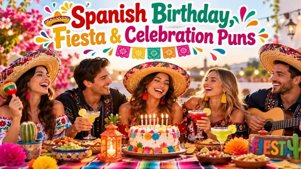 Spanish Birthday, Fiesta & Celebration Puns