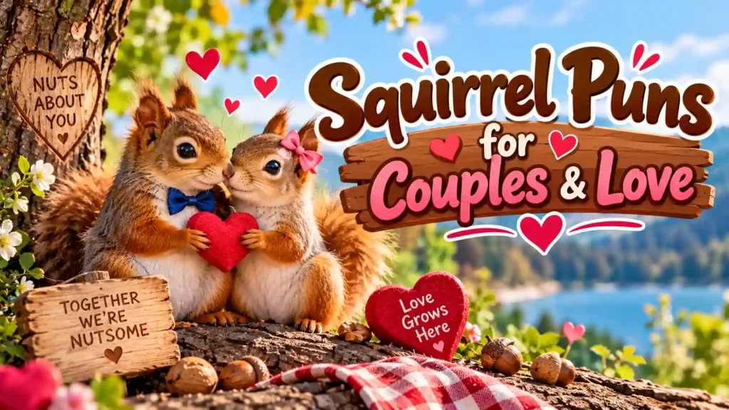Squirrel Puns for Couples & Love