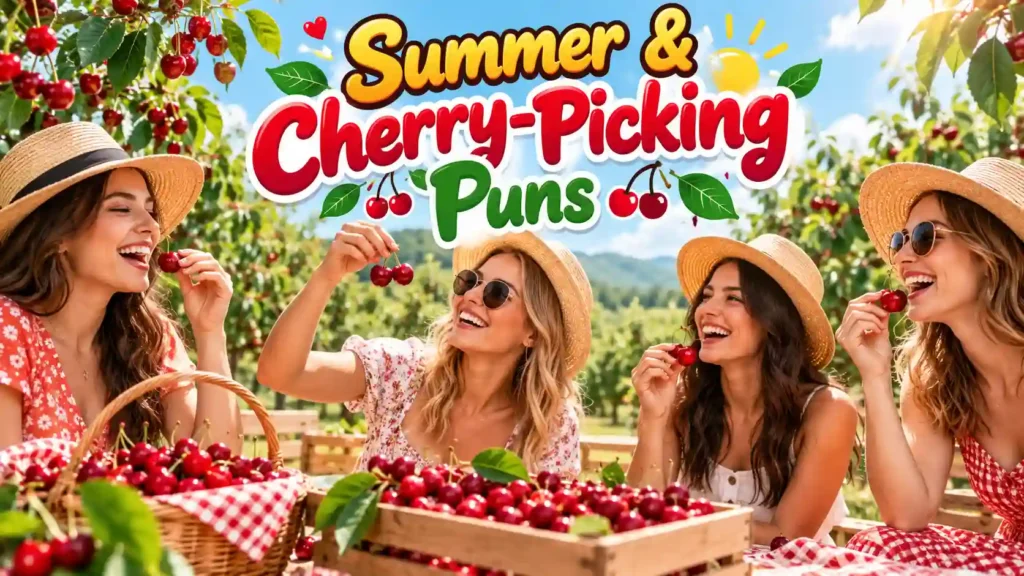 Summer & Cherry-Picking Puns