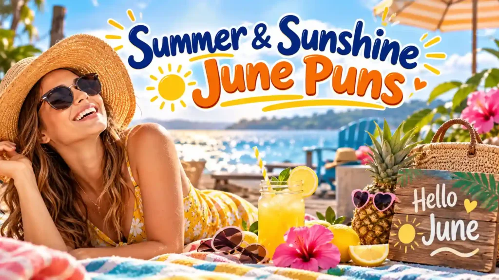 Summer & Sunshine June Puns