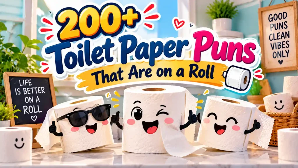 toilet paper puns