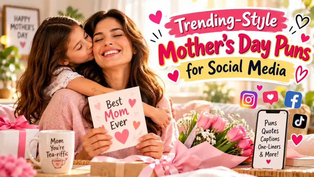 Trending-Style Mother&rsquo;s Day Puns for Social Media
